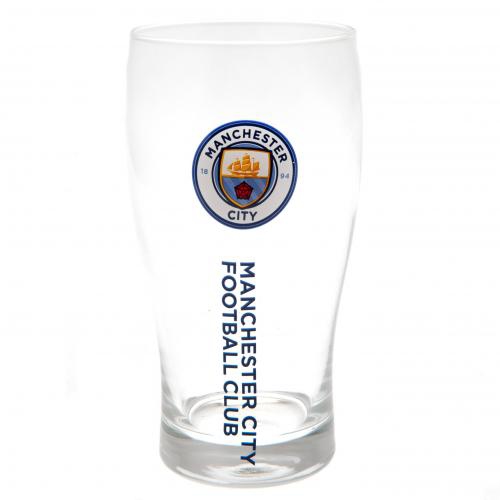 Manchester City poharak Tulip Pint Glass