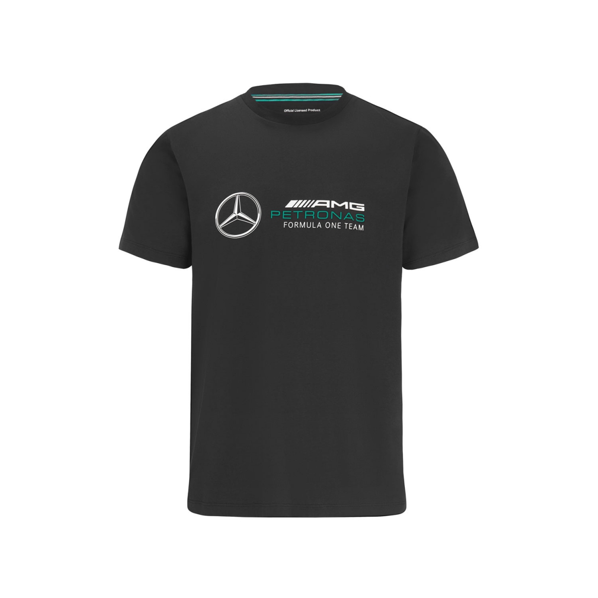 Mercedes AMG Petronas gyerek póló logo black F1 Team 2022