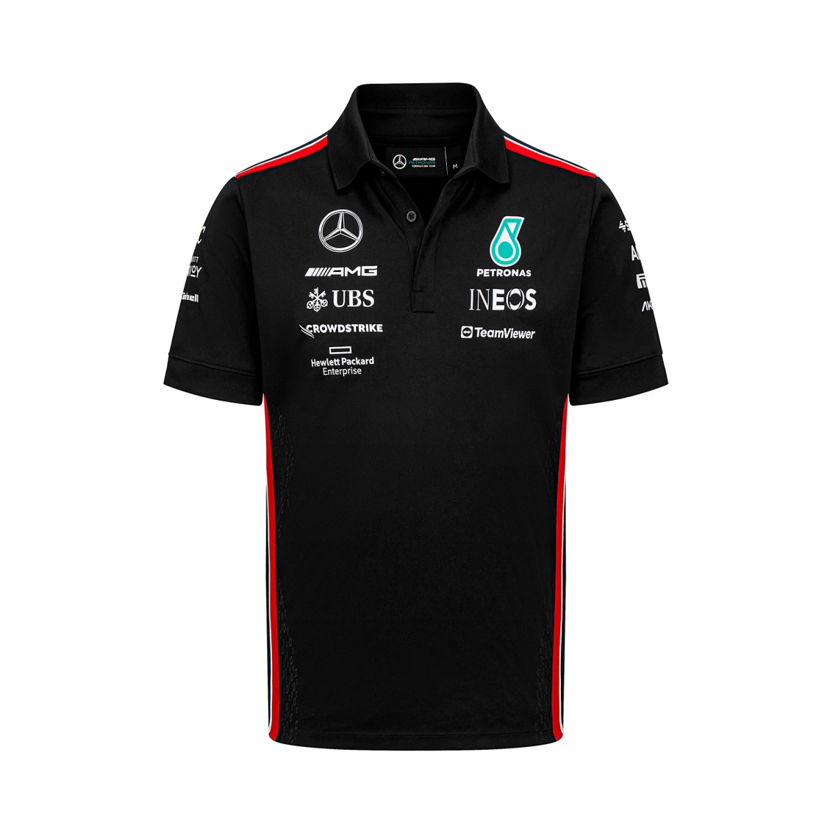 Mercedes AMG Petronas pólóing official black F1 Team 2023