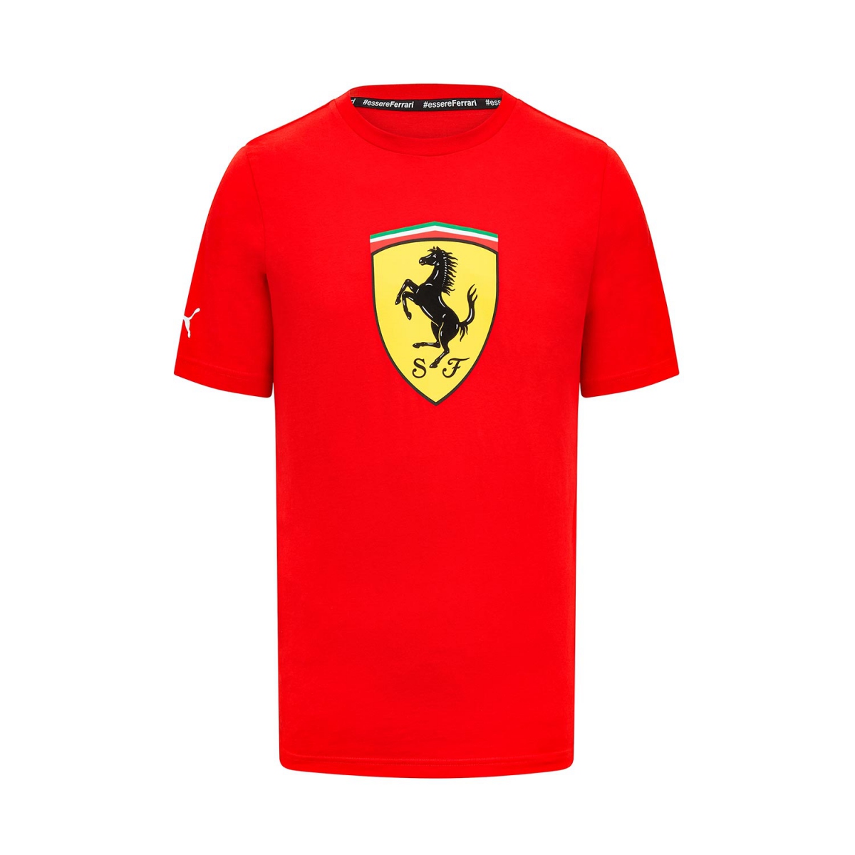 Ferrari férfi póló Shield red F1 Team 2023