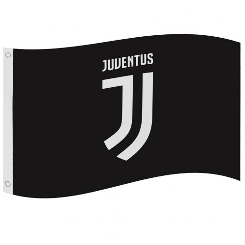Juventus zászló crest black