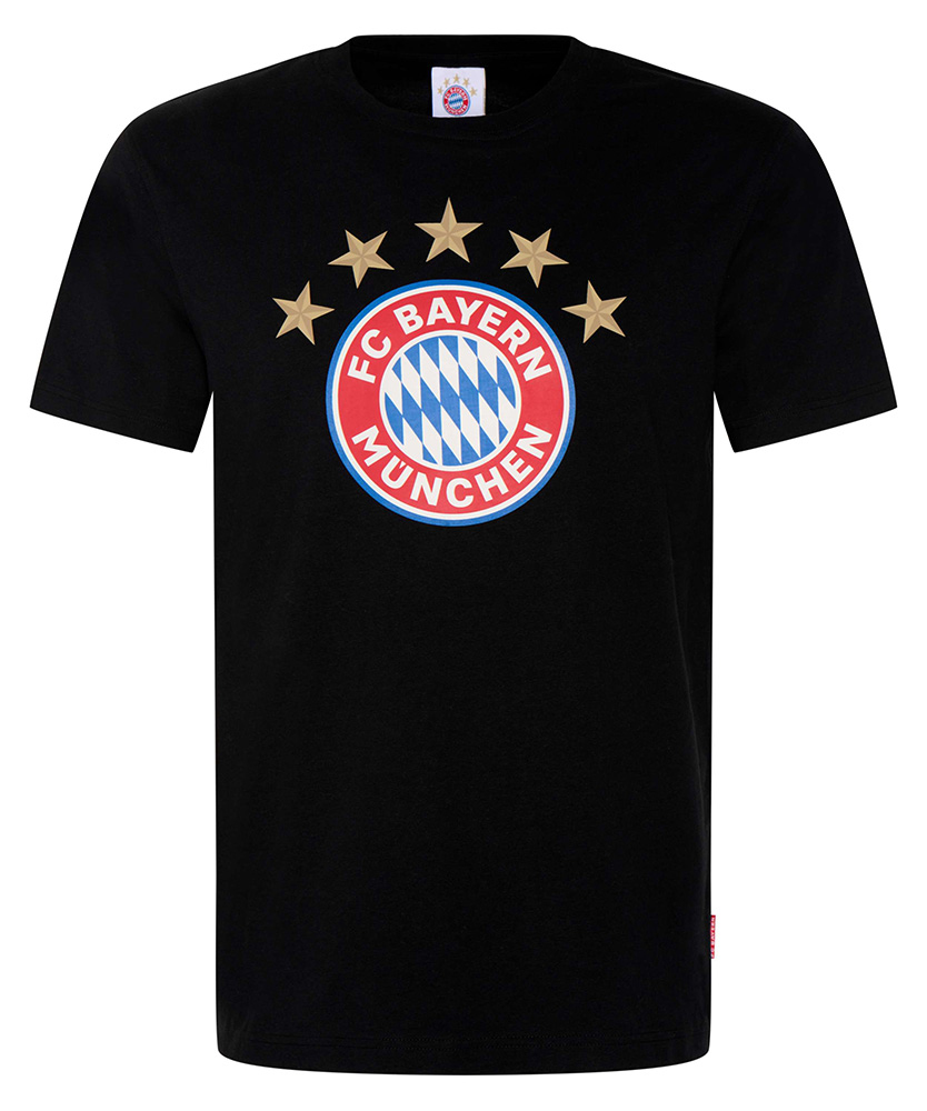 Bayern München férfi póló Logo black