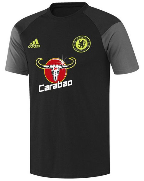 FC Chelsea férfi fekete póló carabao