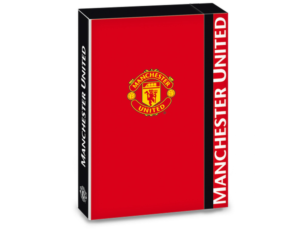 Manchester United A5-ös füzet doboz red