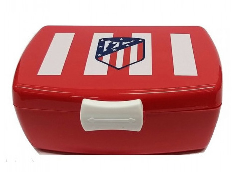 Atletico Madrid tízórais doboz red