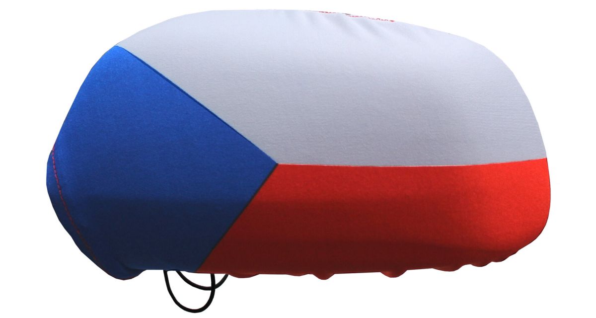Jégkorong képviselet visszapillantó tükör huzat Czech Republic flag