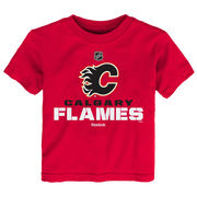 Calgary Flames gyerek póló NHL Clean Cut red