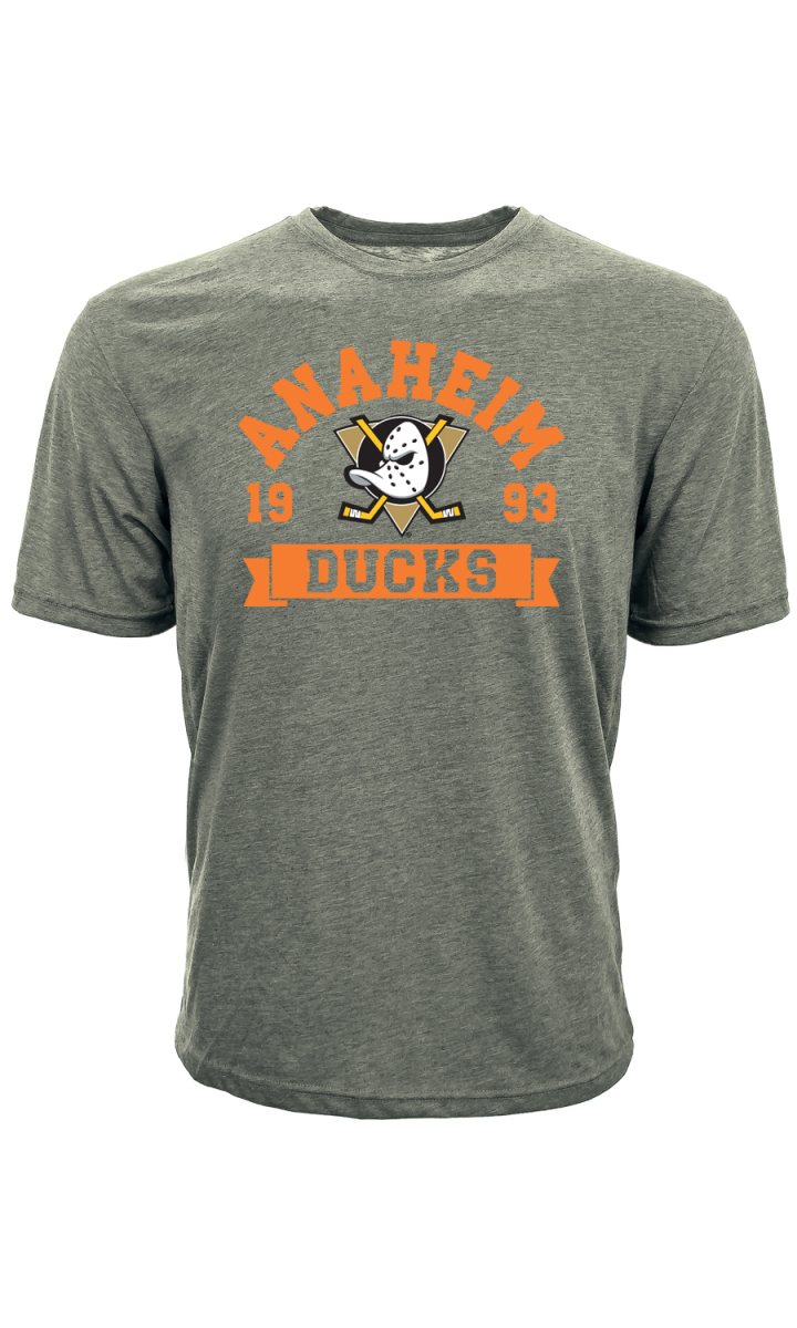 Anaheim Ducks férfi póló grey Icon Tee