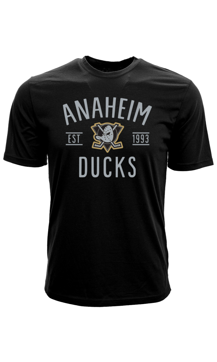 Anaheim Ducks férfi póló black Overtime Tee