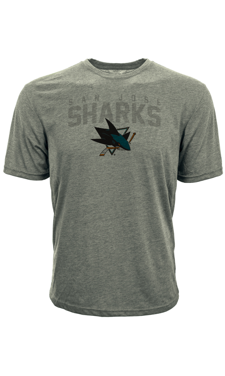 San Jose Sharks férfi póló grey Shadow City Tee