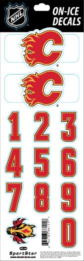 Calgary Flames sisak matricák Decals