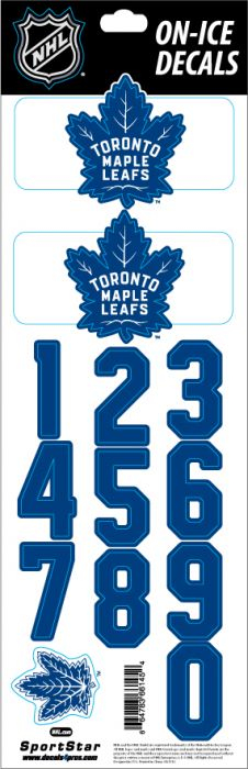 Toronto Maple Leafs sisak matricák Decals