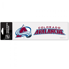 Colorado Avalanche matrica logo text decal