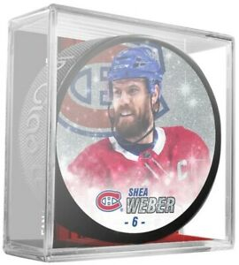Montreal Canadiens korong glitter puck Shea Weber #6