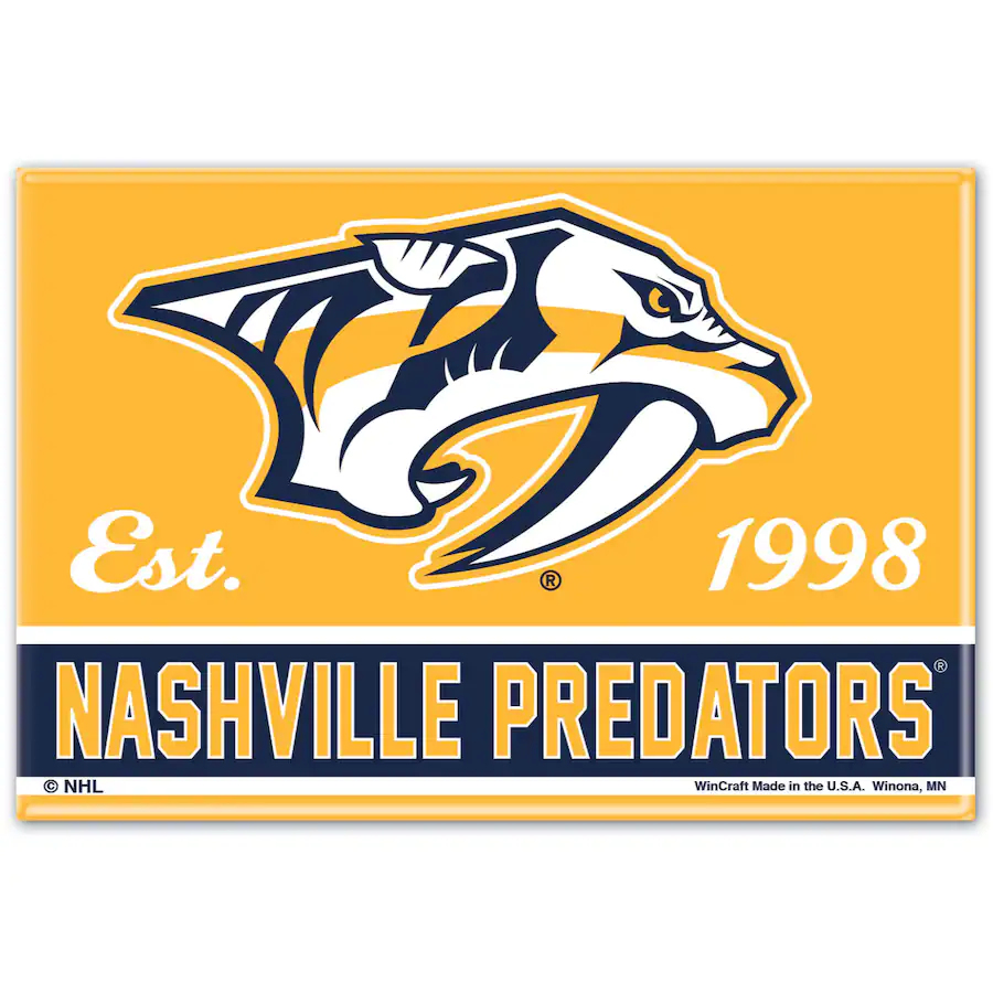 Nashville Predators mágnes logo
