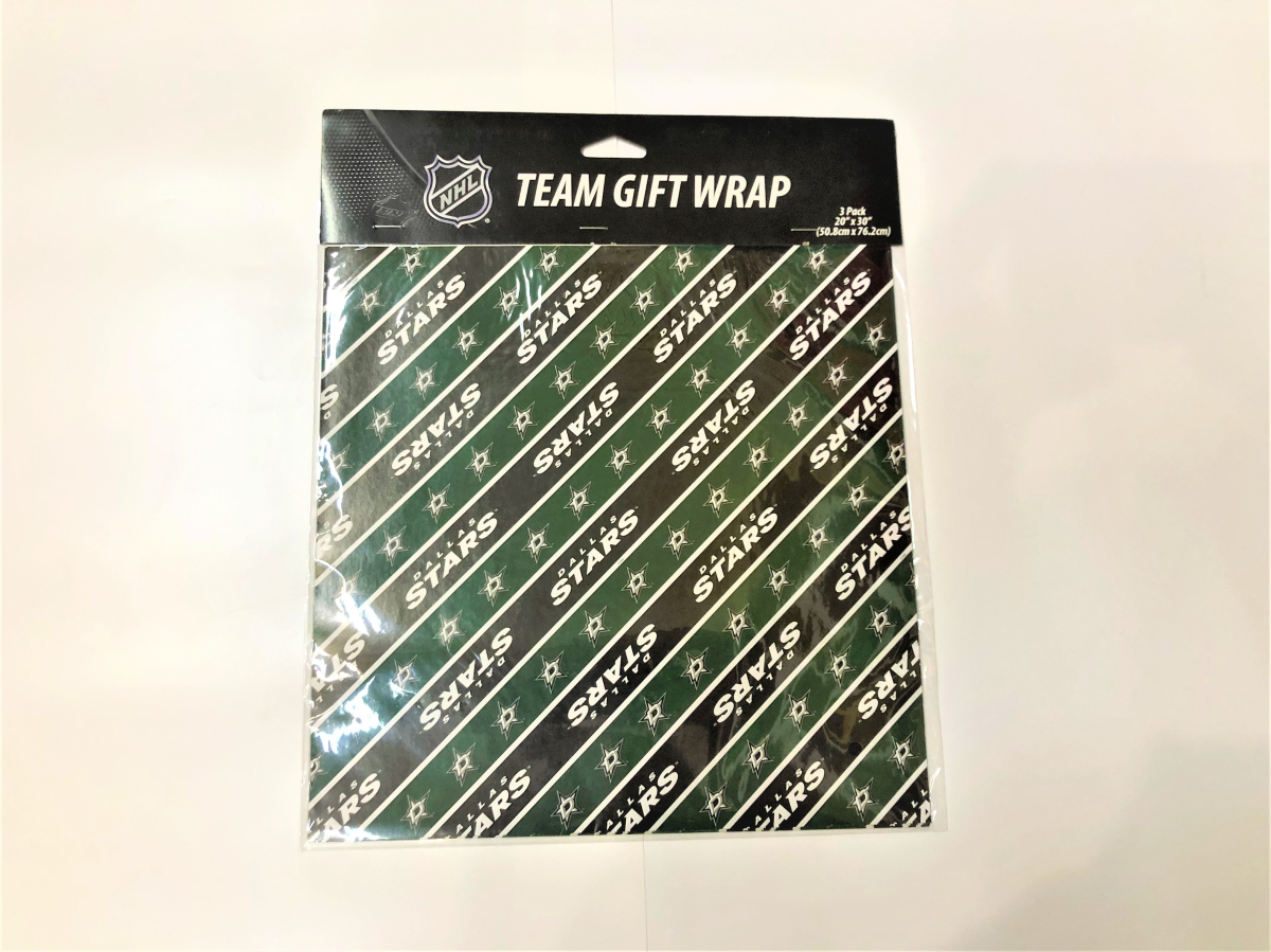 Dallas Stars csomagolópapír Gift Wrap 3 pack