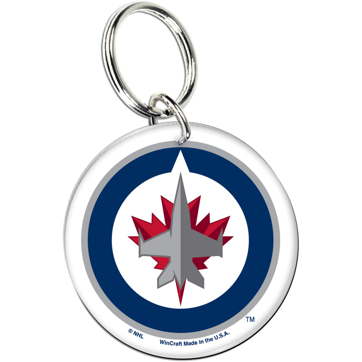 Winnipeg Jets kulcstartó Logo Premium Acrylic Keychain
