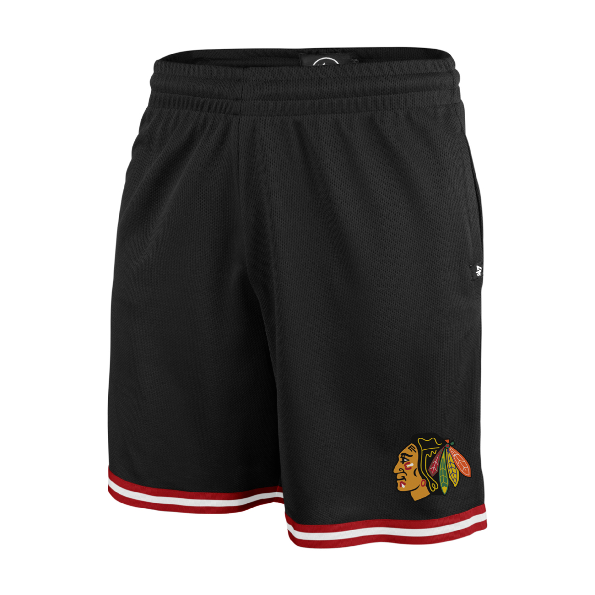 Chicago Blackhawks férfi rövidnadrág Back Court 47 GRAFTON Shorts NHL black