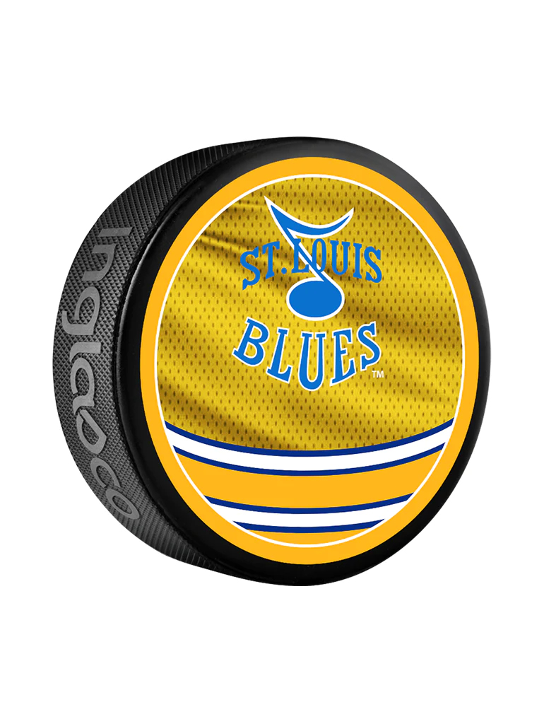 St. Louis Blues korong Reverse Retro Jersey 2022 Souvenir Collector Hockey Puck