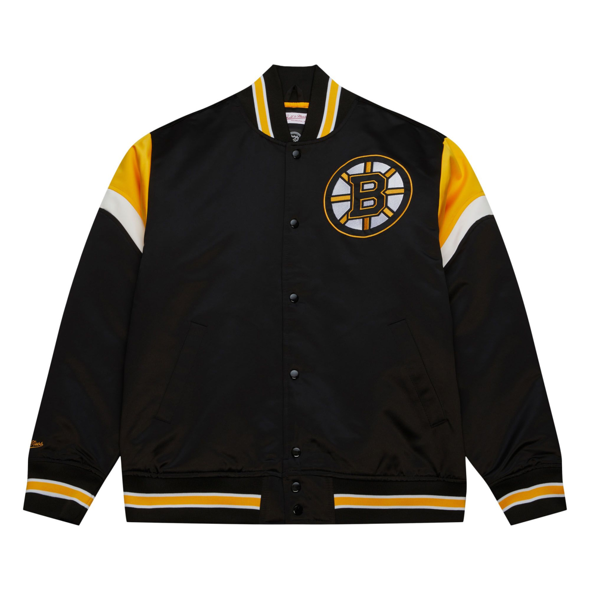 Boston Bruins férfi kabát NHL Heavyweight Satin Jacket