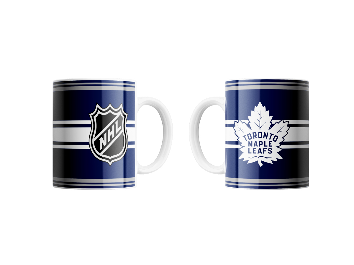 Toronto Maple Leafs bögre FaceOff Logo NHL (330 ml)