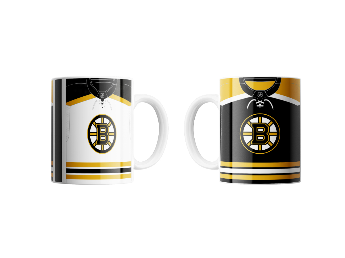 Boston Bruins bögre Home & Away NHL (440 ml)