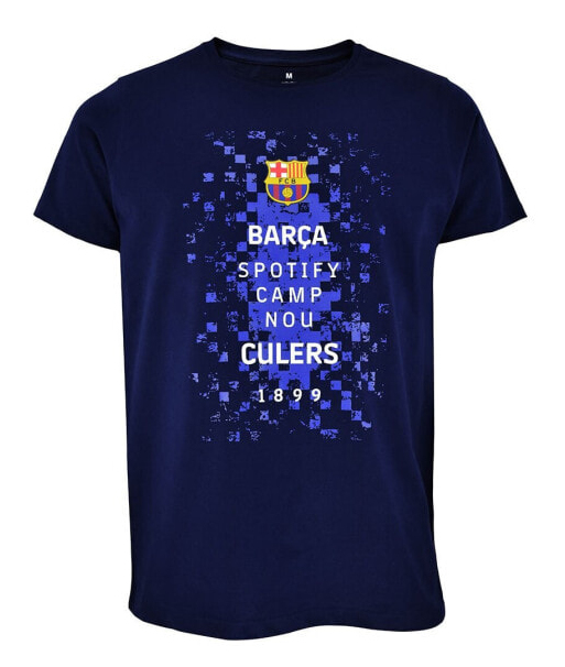 FC Barcelona férfi póló Logos navy