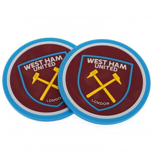 West Ham United söralátét szett 2pk Coaster Set