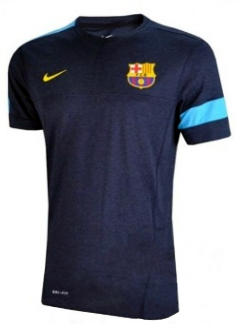FC Barcelona férfi póló azul