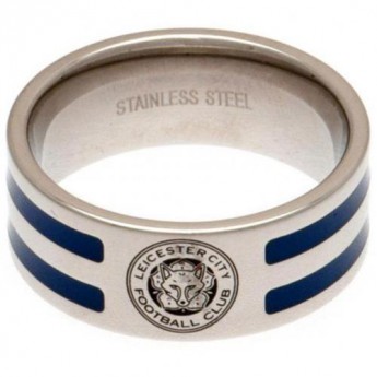 Leicester City gyűrű Colour Stripe Ring Small