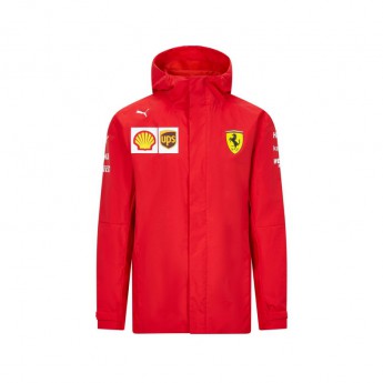 Ferrari férfi kapucnis kabát rain red F1 Team 2020