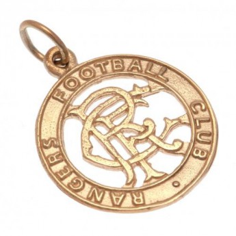 FC Rangers arany medál 9ct Gold Pendant Round Crest
