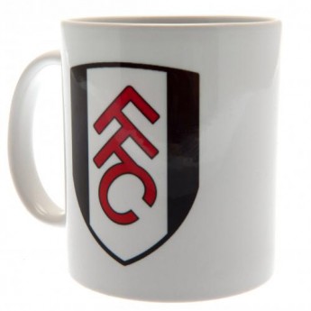 Fulham bögre white logo