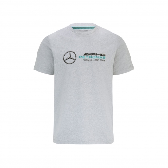 Mercedes AMG Petronas férfi póló logo grey F1 Team 2022