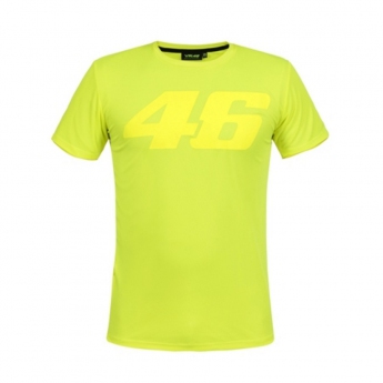 Valention Rossi férfi póló VR46 core yellow number yellow