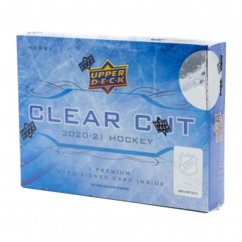 NHL dobozok NHL hokikártyák 2020-21 Upper Deck Clear Cut Hobby Box