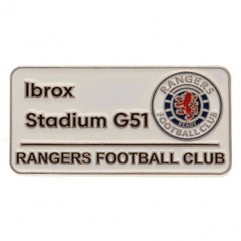 FC Rangers jelvény Badge SS