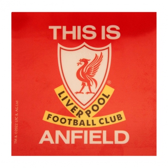 FC Liverpool matrica Single Car Sticker TIA