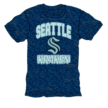 Seattle Kraken gyerek póló All Time Great Triblend blue