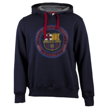 FC Barcelona gyerek kapucnis pulóver core blue