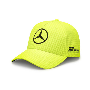 Mercedes AMG Petronas baseball sapka Lewis Hamilton yellow F1 Team 2023