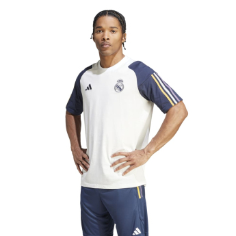Real Madrid férfi póló Tiro23 Tee white