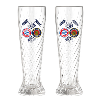 Bayern München poharak 2pack Weissbierglas