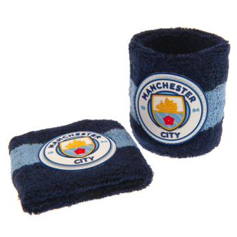 Manchester City tenisz karpánt 2 soft cotton sweatbands