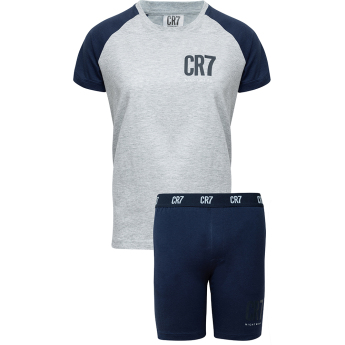Cristiano Ronaldo gyerek pizsama CR7 Short white