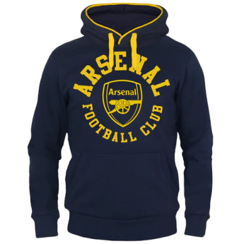 FC Arsenal férfi kapucnis pulóver Graphic yellow