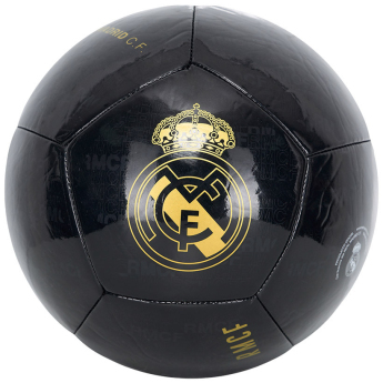 Real Madrid futball labda No56 black