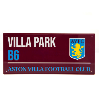 Aston Villa fali tábla Street Sign CL