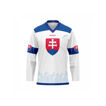 Jégkorong képviselet hoki mez white Slovakia