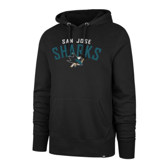San Jose Sharks férfi kapucnis pulóver Outrush 47 Headline Pullover Hood